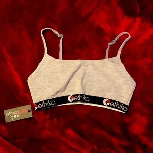 grey ethika bralette